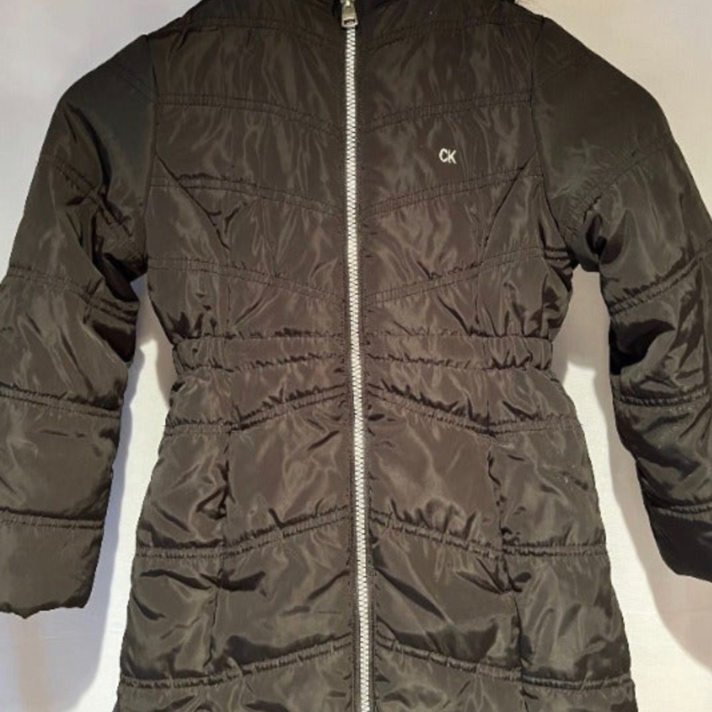 Calvin Klein Jeans Girl Black Girls Coat Size 6 Winter
